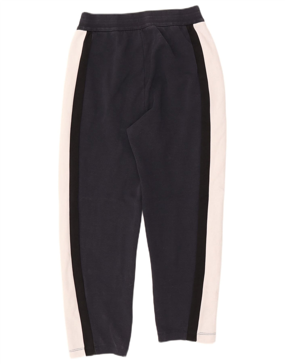 ARMANI EXCHANGE Mens Tracksuit Trousers XS  Navy Blue Colourblock Cotton