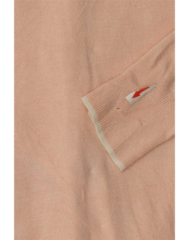 Marks & Spencer Womens Cardigan Sweater UK 8 Small Pink Viscose