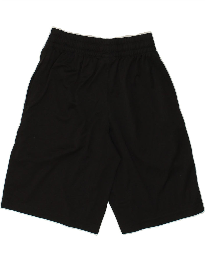 ADIDAS Boys Graphic Sport Shorts 10-11 Years Medium Black Polyester | Vintage Adidas | Thrift | Second-Hand Adidas | Used Clothing | Messina Hembry 