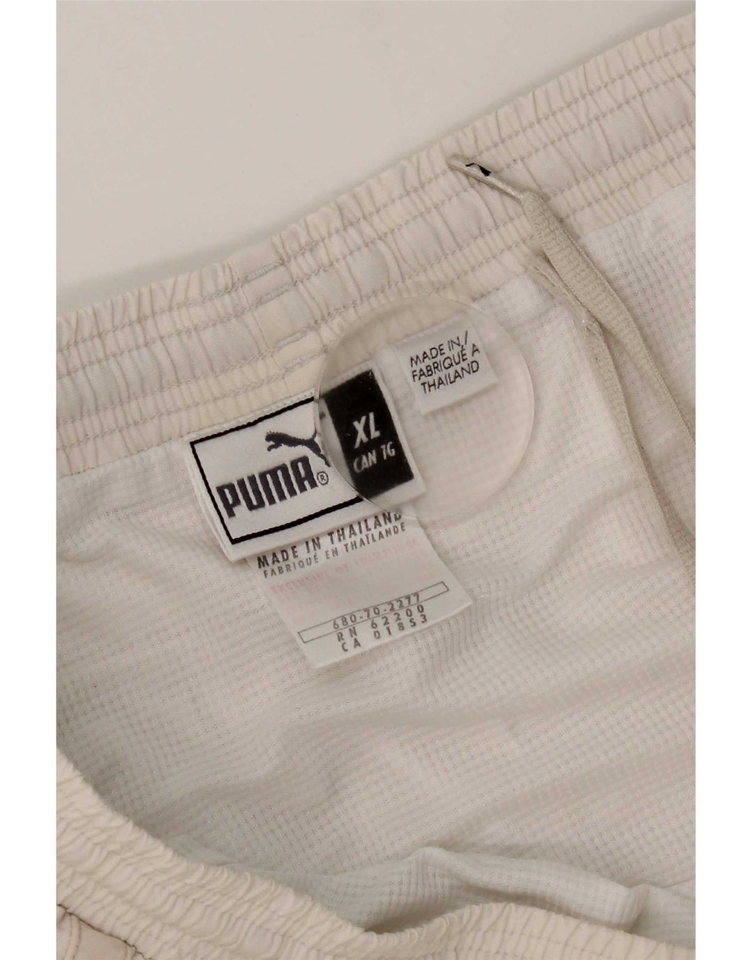 Puma Mens Sport Shorts XL White Nylon
