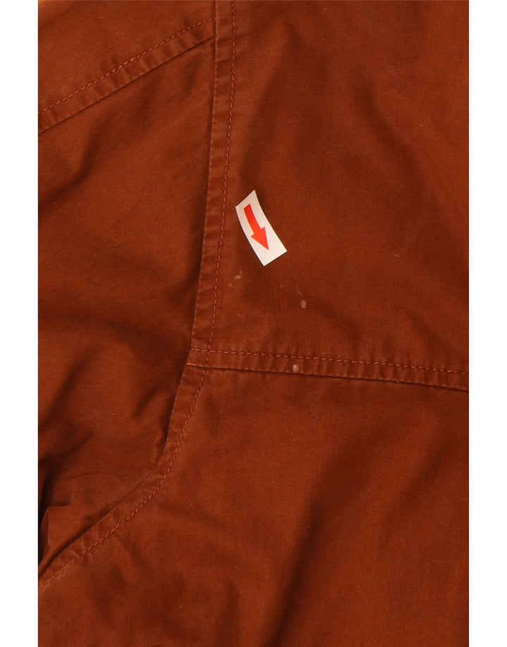 Navigare Mens Utility Jacket UK 38 Medium Brown Cotton
