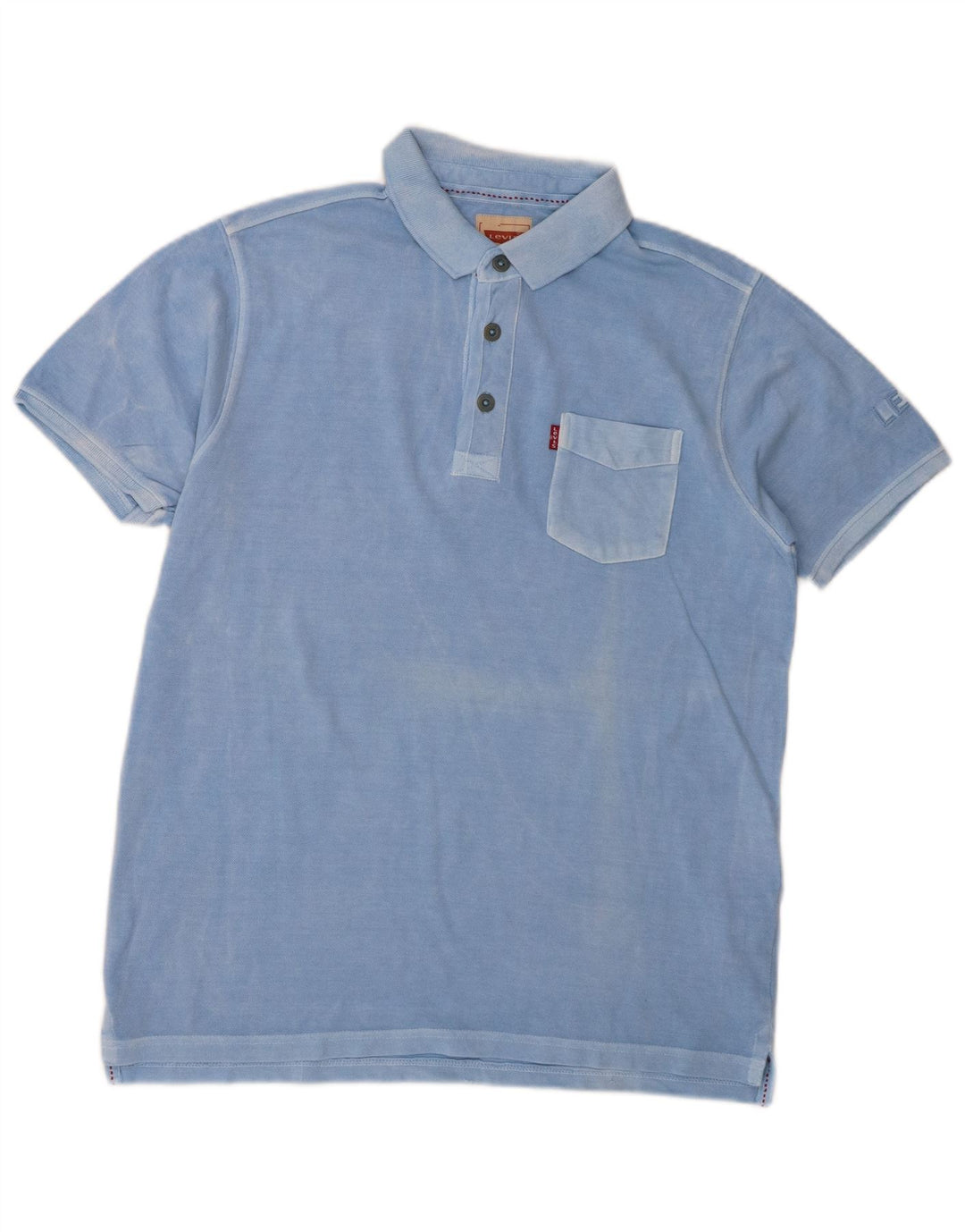 Levi's Boys Polo Shirt 15-16 Years Blue Cotton