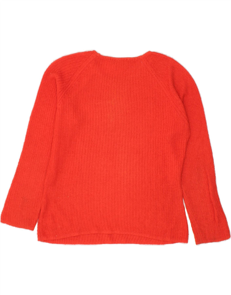 MAX MARA Womens Weekend Crew Neck Jumper Sweater UK 10 Small Red | Vintage Max Mara | Thrift | Second-Hand Max Mara | Used Clothing | Messina Hembry 