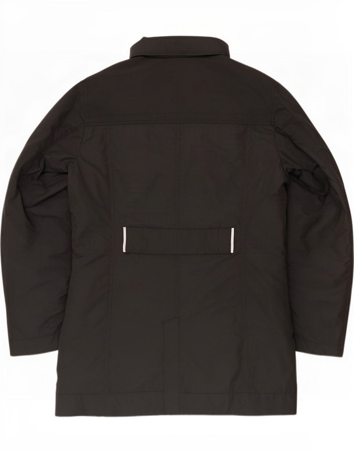 Zara Mens Padded Coat UK 40 Large Black