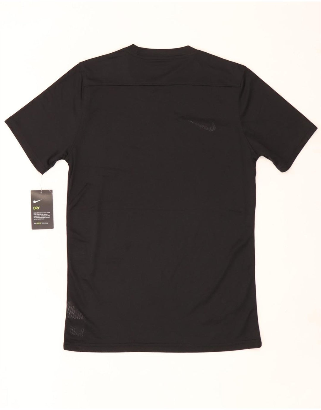 Nike Mens Graphic T-Shirt Top Medium Black Polyester
