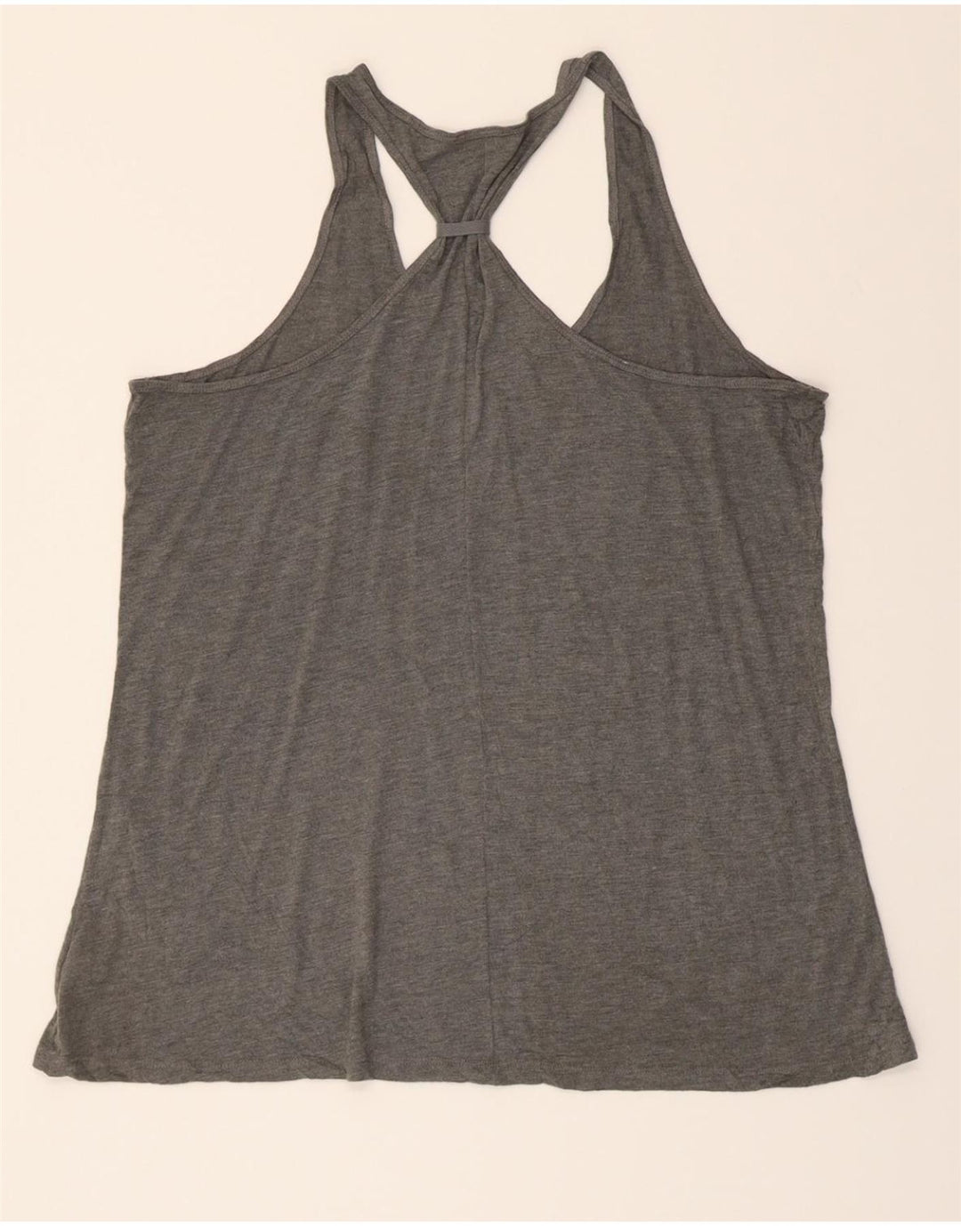 CHAMPION Womens Sacramento Graphic Vest Top UK 20 2XL Grey Polyester Vintage Champion and Second-Hand Champion from Messina Hembry 