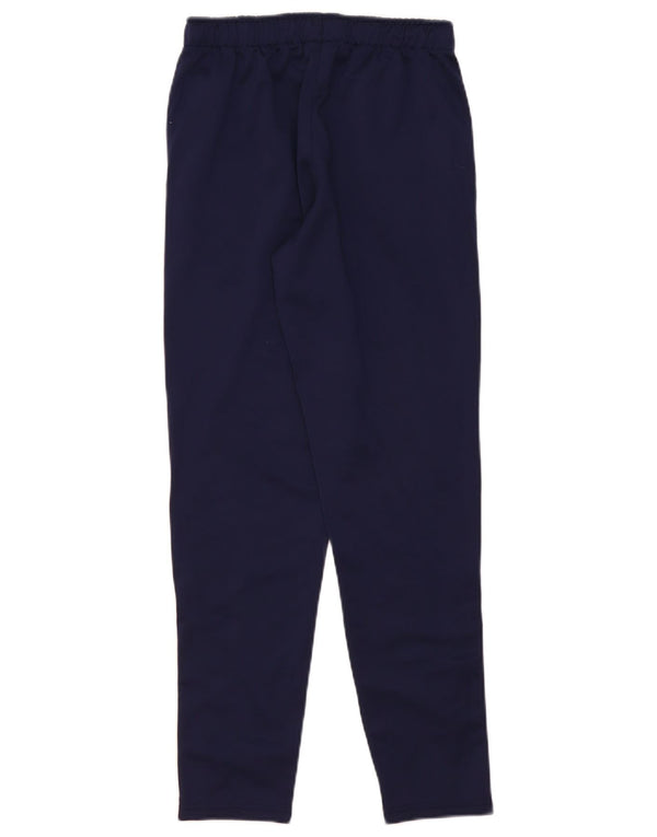 Puma Boys Tracksuit Trousers 13-14 Years Navy Blue Polyester
