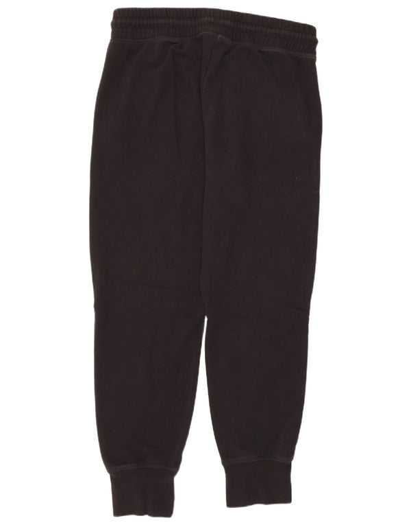 Kappa Womens Tracksuit Trousers Joggers UK 16 Large Black Cotton