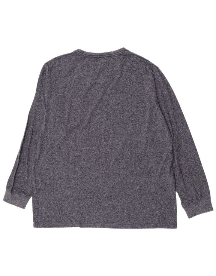 Lee Mens Top Long Sleeve XL Blue