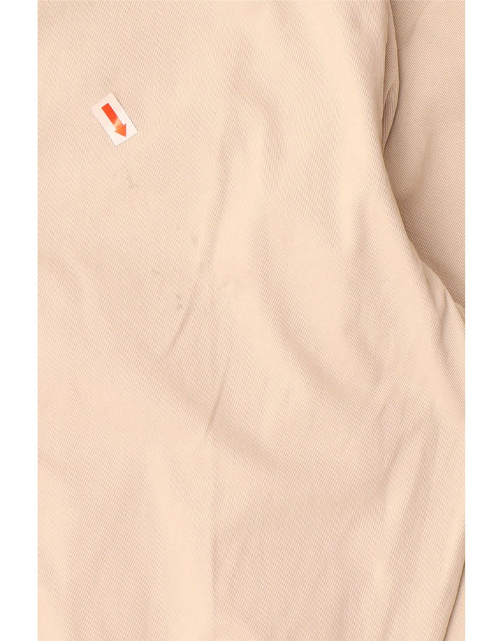 ZARA Mens Slim Cargo Trousers EU 40 Medium W31 L28 Beige Cotton