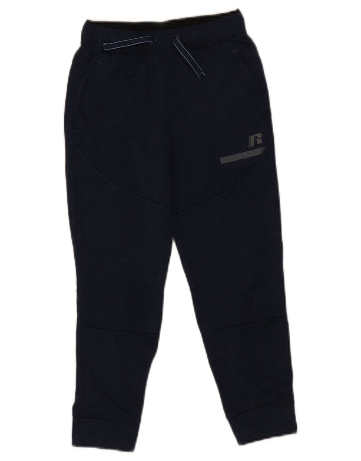 Russell Athletic Boys Tracksuit Trousers Joggers 6-7 Years Small Navy Blue