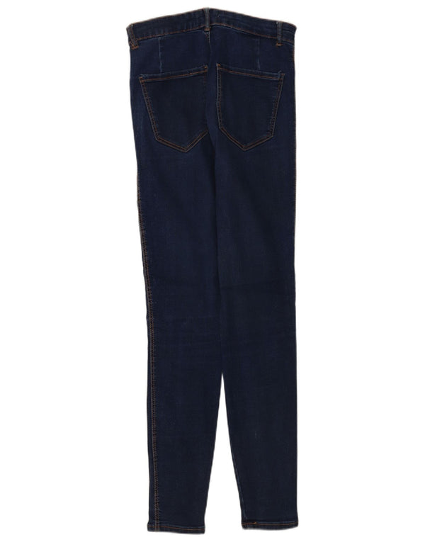 Zara Womens Trafaluc Skinny Jeans EU 36 XS W26 L28 Blue Cotton