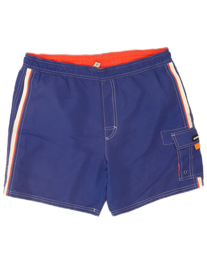 Colmar Mens Swimming Shorts IT 48 Medium  Blue Colourblock Polyester