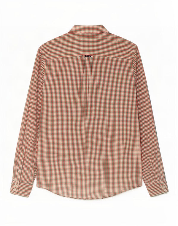 Crew Clothing Mens Classic Fit Shirt Medium Multicoloured Gingham Cotton
