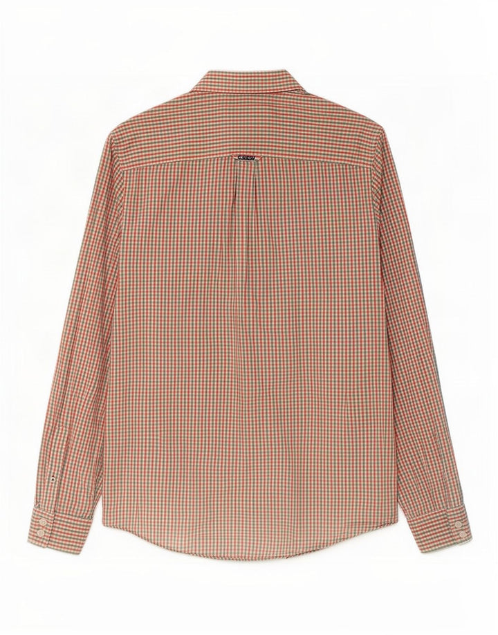 Crew Clothing Mens Classic Fit Shirt Medium Multicoloured Gingham Cotton