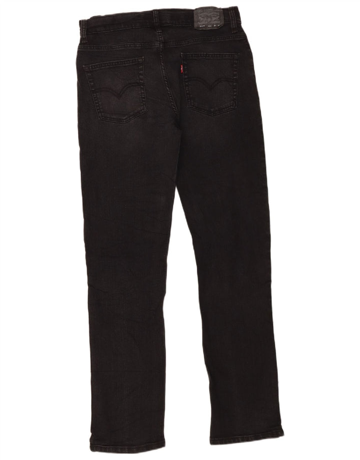 Levi's Boys 511 Slim Jeans 15-16 Years W29 L31 Black Cotton