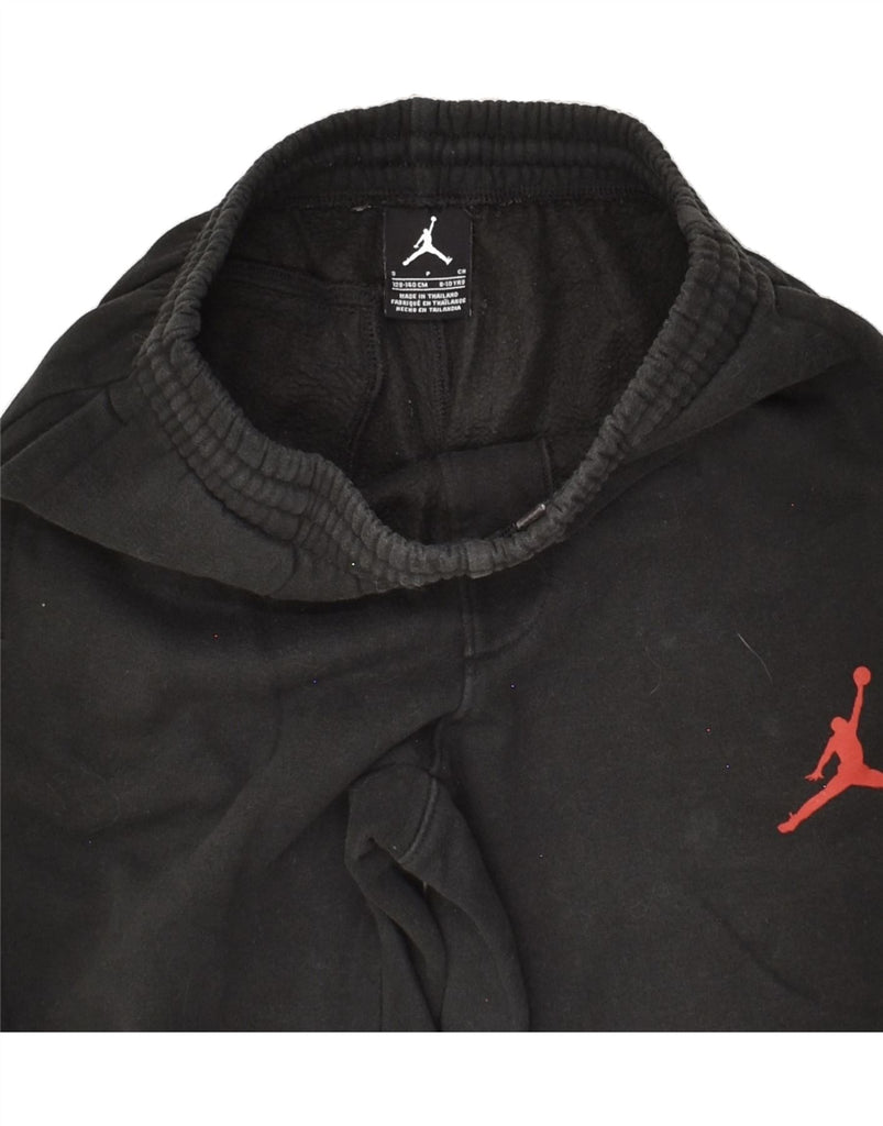 JORDAN Boys Tracksuit Trousers 8-9 Years Black | Vintage Jordan | Thrift | Second-Hand Jordan | Used Clothing | Messina Hembry 