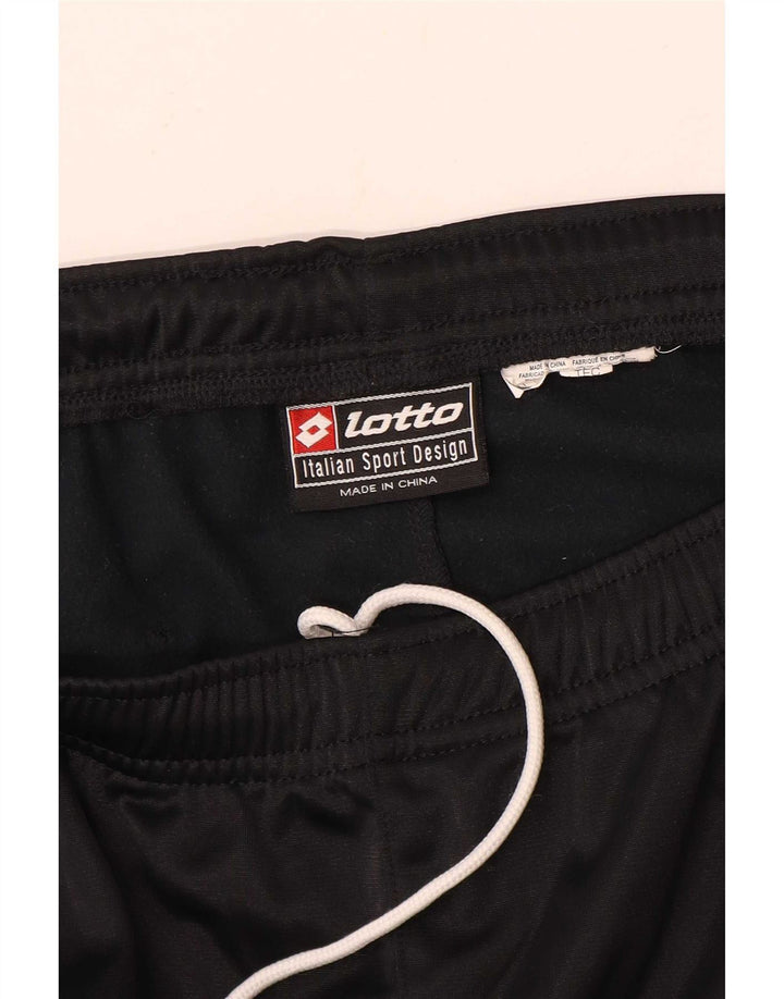 Lotto Mens Tracksuit Trousers Joggers Large Black