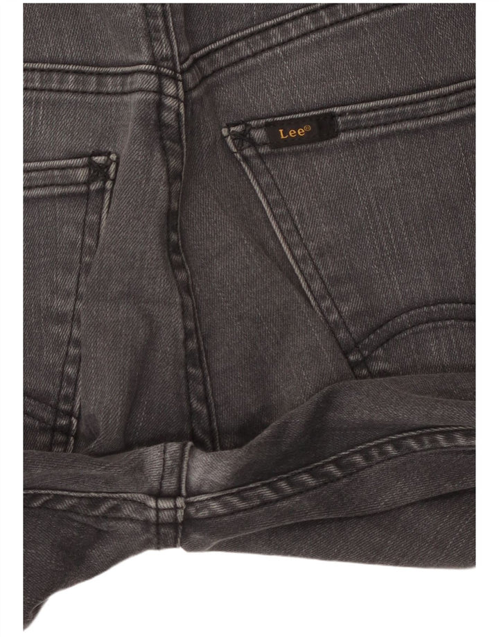 LEE Mens Jegger Straight Jeans W30 L32 Grey Cotton
