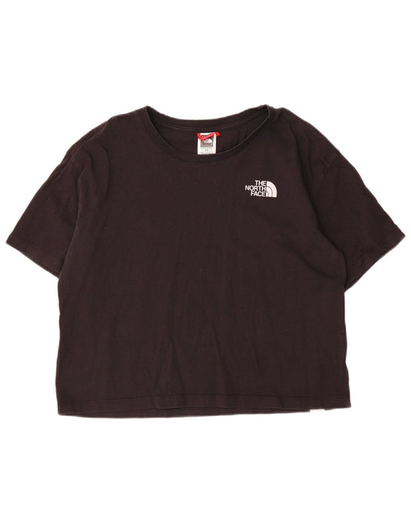 The North Face Womens T-Shirt Top UK 14 Medium Black