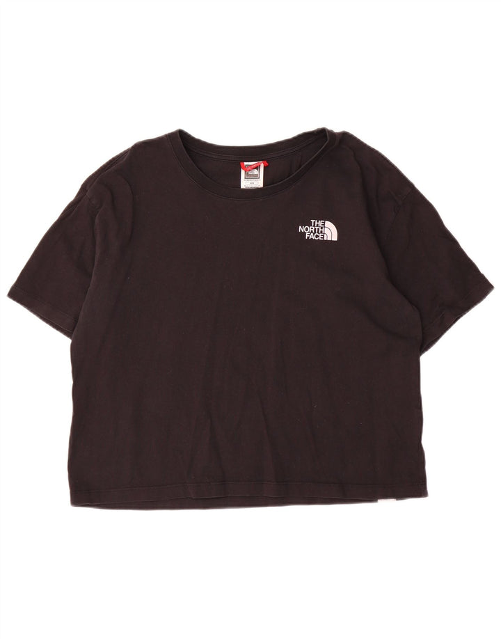 The North Face Womens T-Shirt Top UK 14 Medium Black