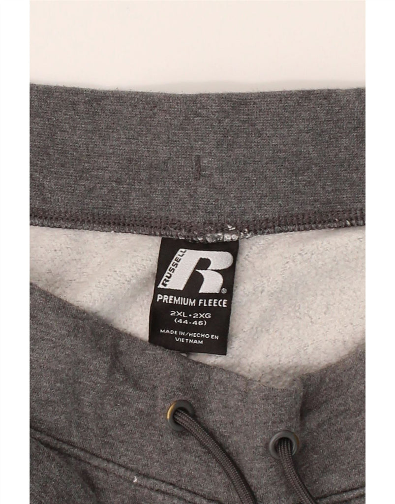 RUSSELL ATHLETIC Mens Tracksuit Trousers 2XL  Grey Cotton Vintage Russell Athletic and Second-Hand Russell Athletic from Messina Hembry 