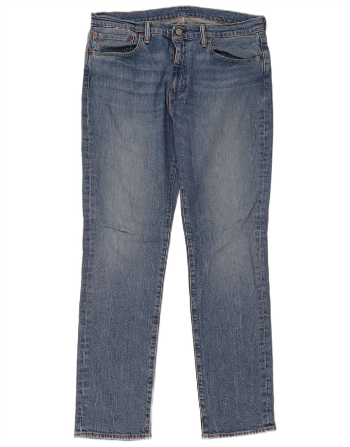 Levi's Mens 511 Slim Jeans W34 L32 Blue Cotton