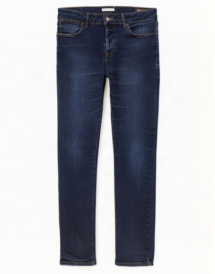 Topman Mens Slim Jeans W32 L32 Navy Blue Cotton