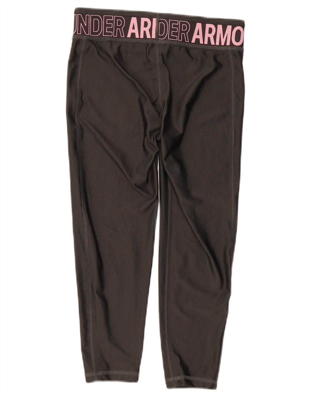 UNDER ARMOUR Womens Graphic Leggings UK 8 Small  Grey