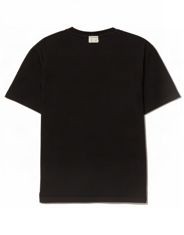 Adidas Mens Graphic T-Shirt Top Small Black Cotton