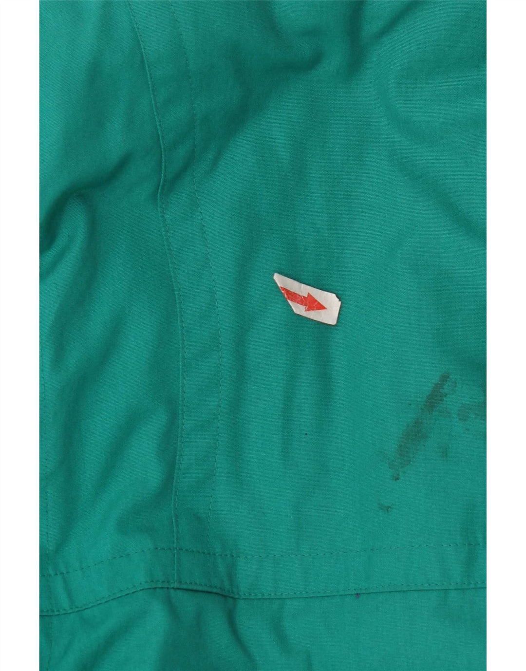 Fila Mens Hooded Ski Jacket IT 50 Large Green Cotton