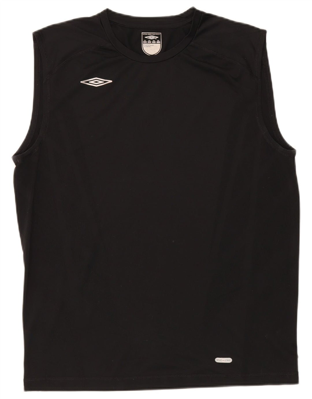 Umbro Mens Vest Top 2XL Black Polyester