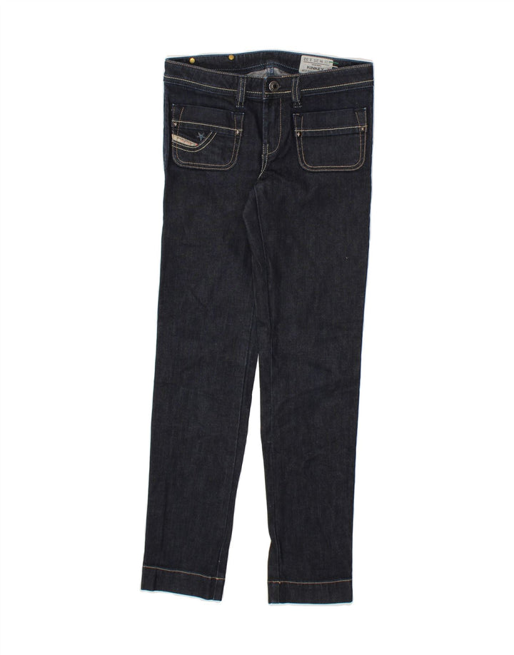 DIESEL Womens Kinkey Slim Jeans W25 L29  Navy Blue Cotton Vintage Diesel and Second-Hand Diesel from Messina Hembry 