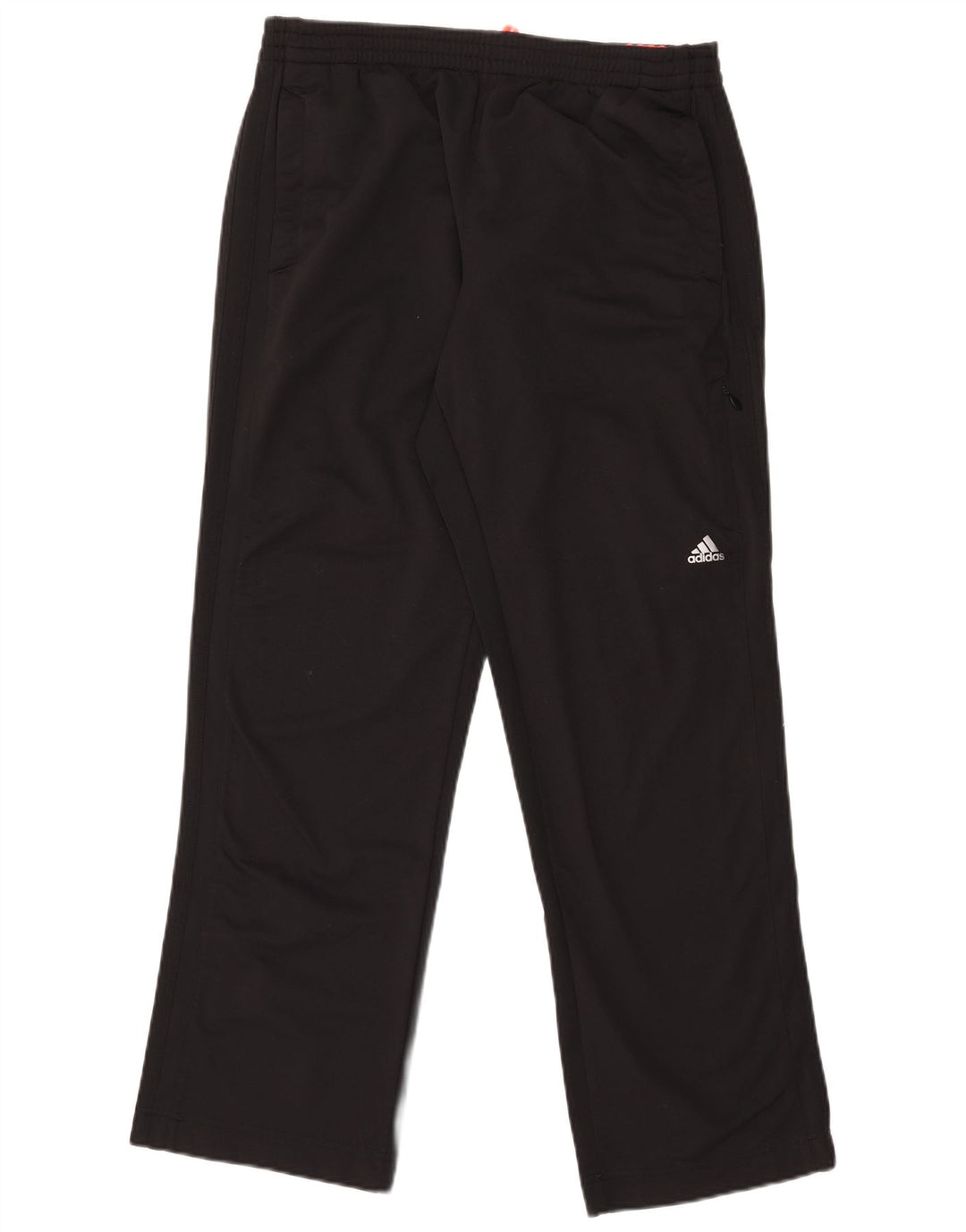 Adidas Mens Tracksuit Trousers Large Black Polyester