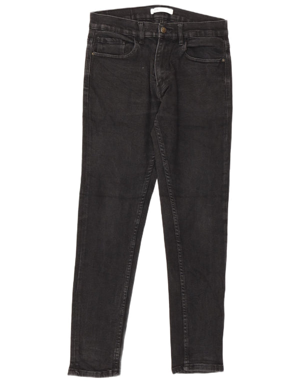 Zara Mens Slim Jeans EU 42 Large W32 L30 Grey