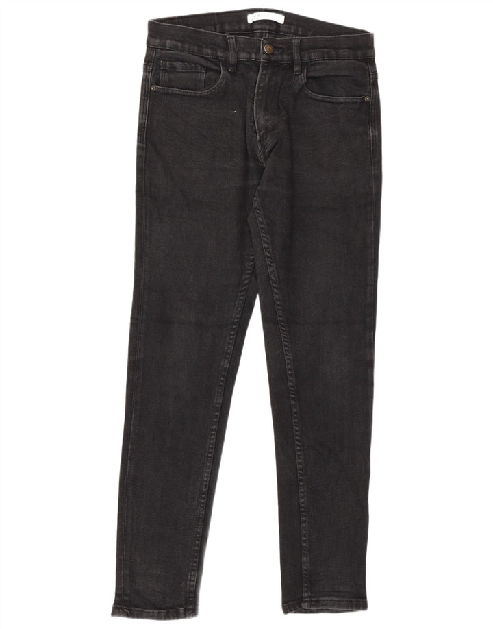Zara Mens Slim Jeans EU 42 Large W32 L30 Grey