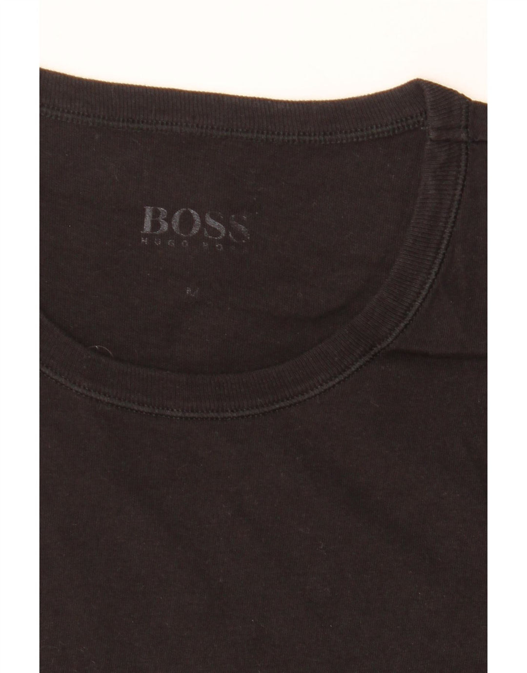 Hugo Boss Womens T-Shirt Top UK 12 Medium Black