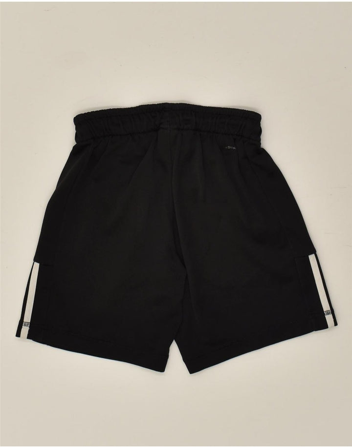 ADIDAS Boys Sport Shorts 9-10 Years Black | Vintage Adidas | Thrift | Second-Hand Adidas | Used Clothing | Messina Hembry 