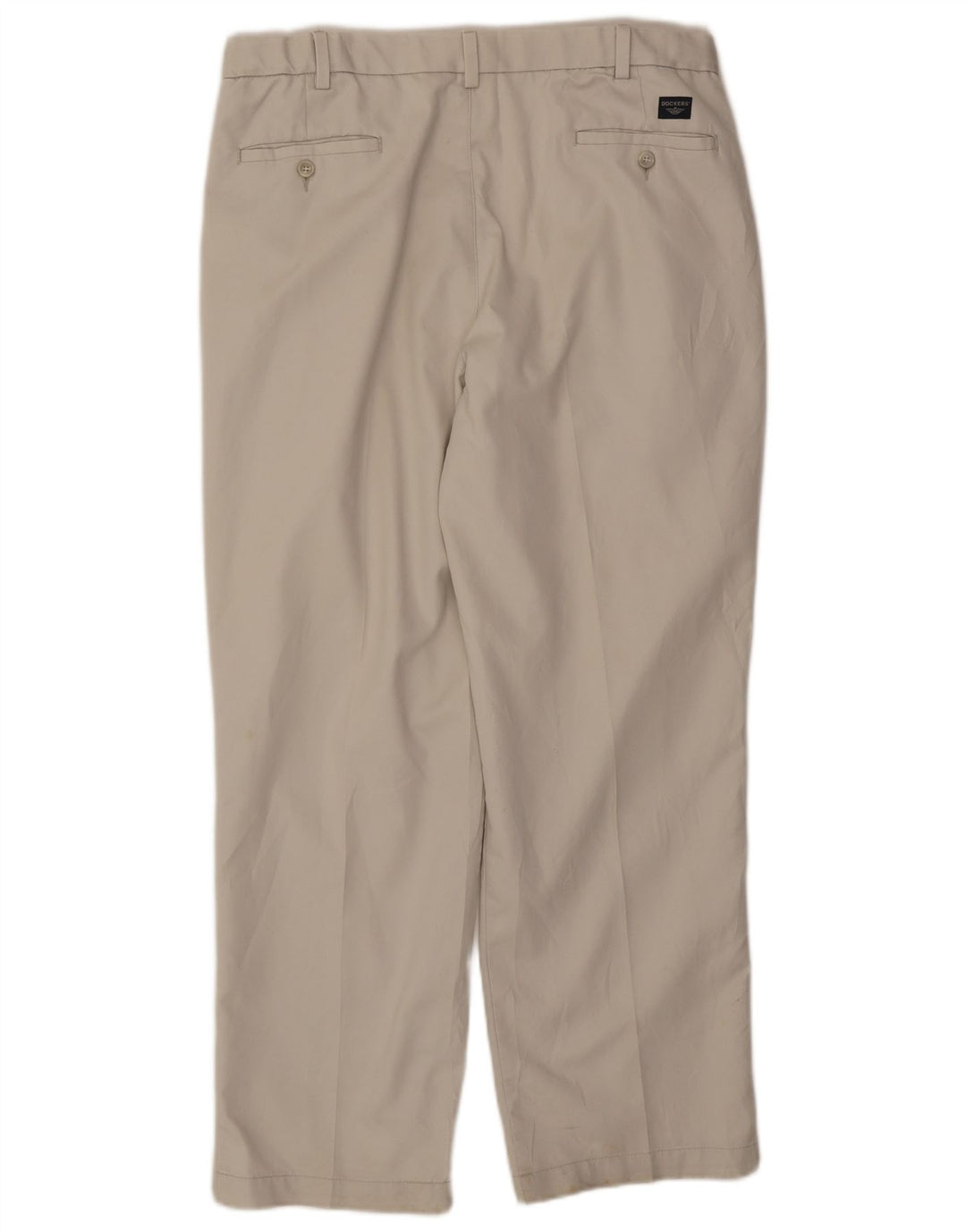 Dockers Mens Pegged Chino Trousers W34 L29 Beige
