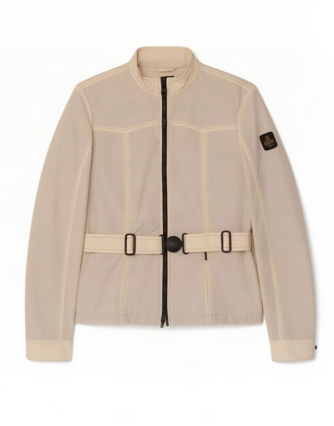 Refrigiwear Womens Rain Jacket UK 10 Small Off White Nylon