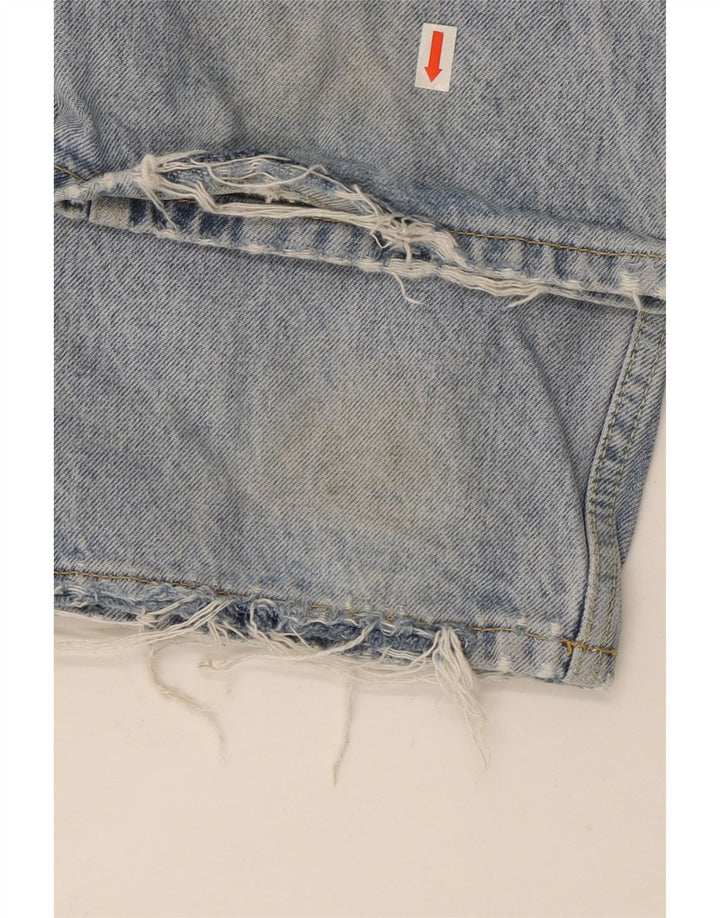 Superdry Mens Cargo Straight Jeans W32 L34 Blue