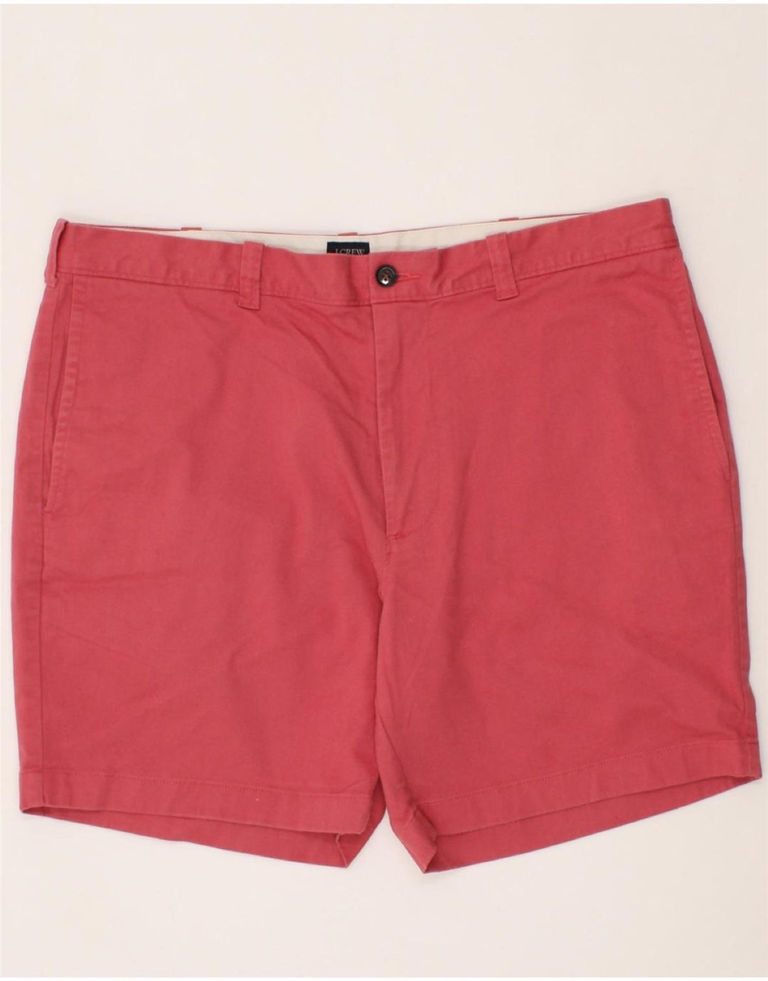 J. CREW Womens Chino Shorts W36 XL Pink Cotton Vintage J. Crew and Second-Hand J. Crew from Messina Hembry 