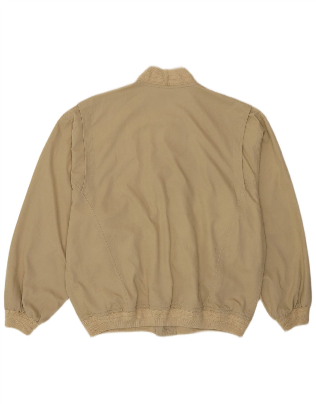 Papermoon Mens Bomber Jacket UK 38 Medium Beige