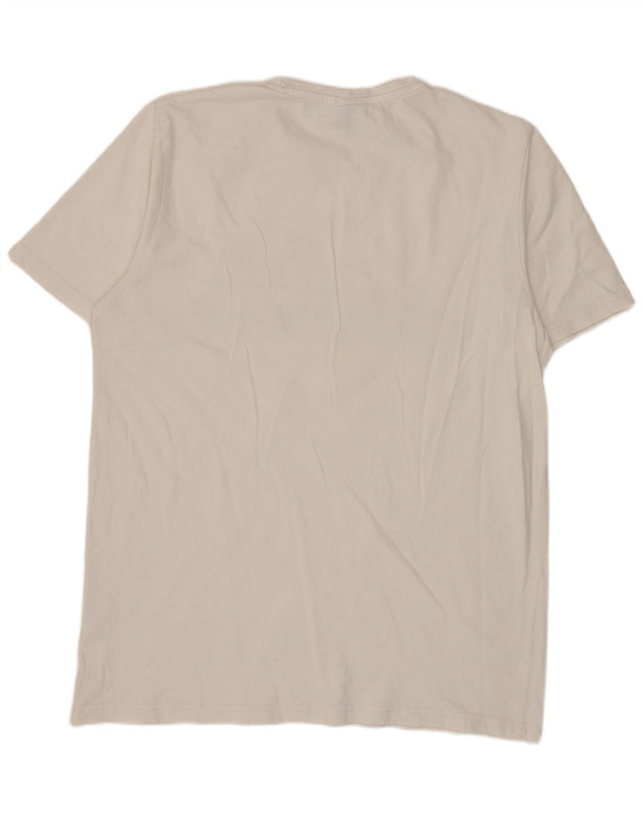 Ellesse Mens Graphic T-Shirt Top Large White