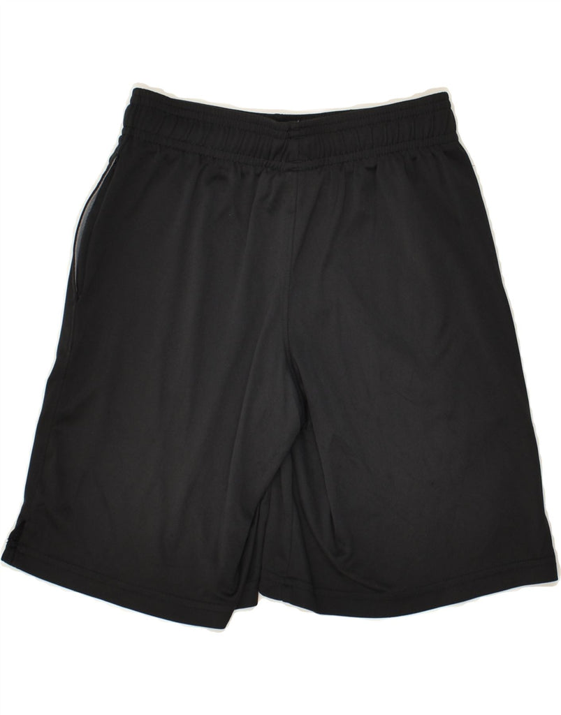 UNDER ARMOUR Boys Graphic Sport Shorts 7-8 Years Small Black | Vintage Under Armour | Thrift | Second-Hand Under Armour | Used Clothing | Messina Hembry 