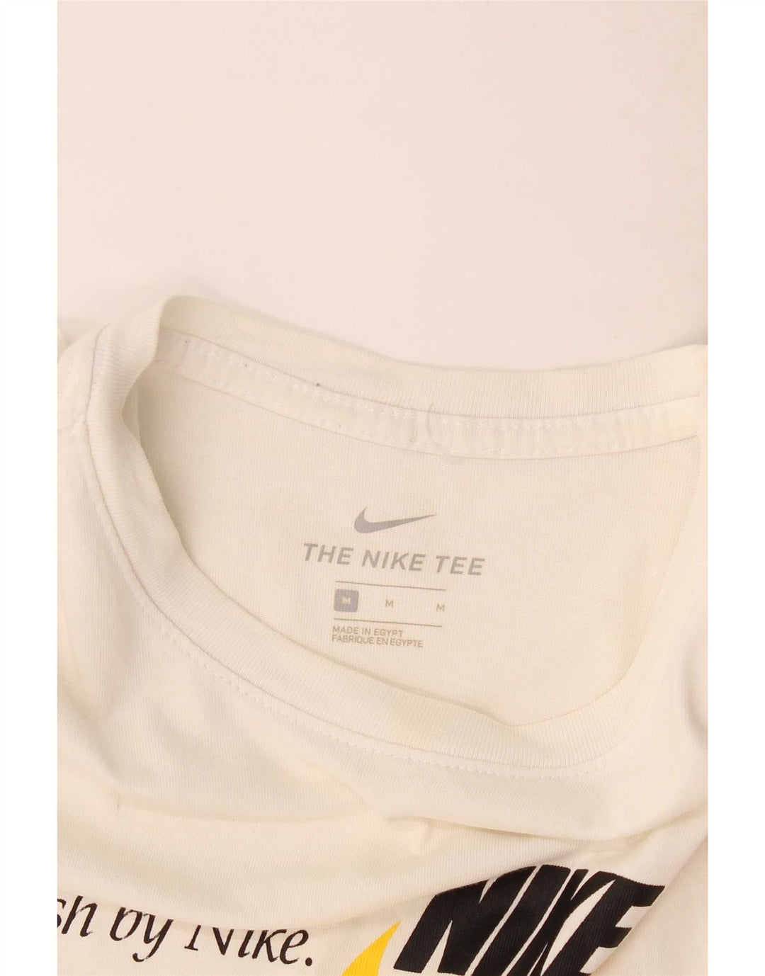 Nike Mens Graphic T-Shirt Top Medium White