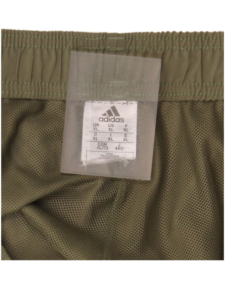 Adidas Mens Sport Shorts XL  Green Polyester