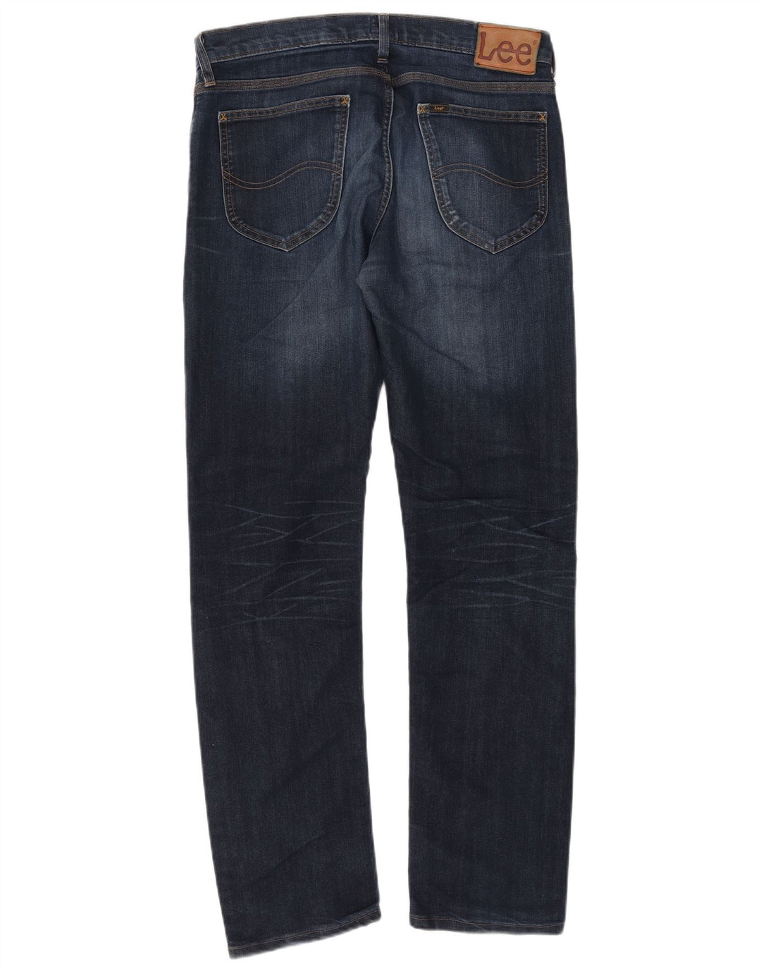 Lee Mens Daren Slim Jeans W33 L31 Blue Cotton