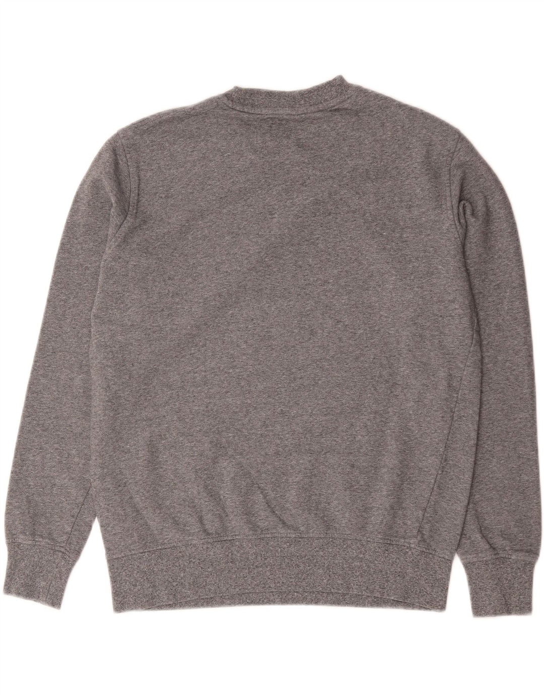 Marks & Spencer Mens Sweatshirt Jumper Medium Grey Flecked Cotton
