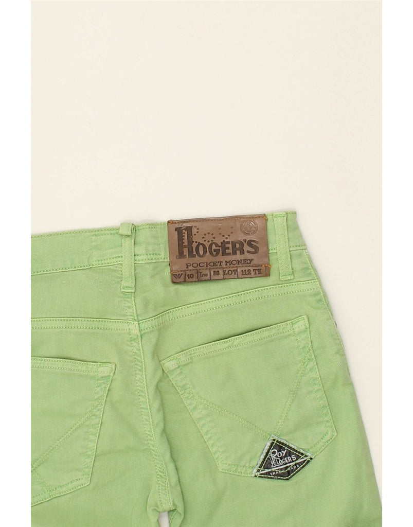 ROY ROGERS Boys Slim Jeans 9-10 Years W26 L26  Green Cotton | Vintage Roy Rogers | Thrift | Second-Hand Roy Rogers | Used Clothing | Messina Hembry 